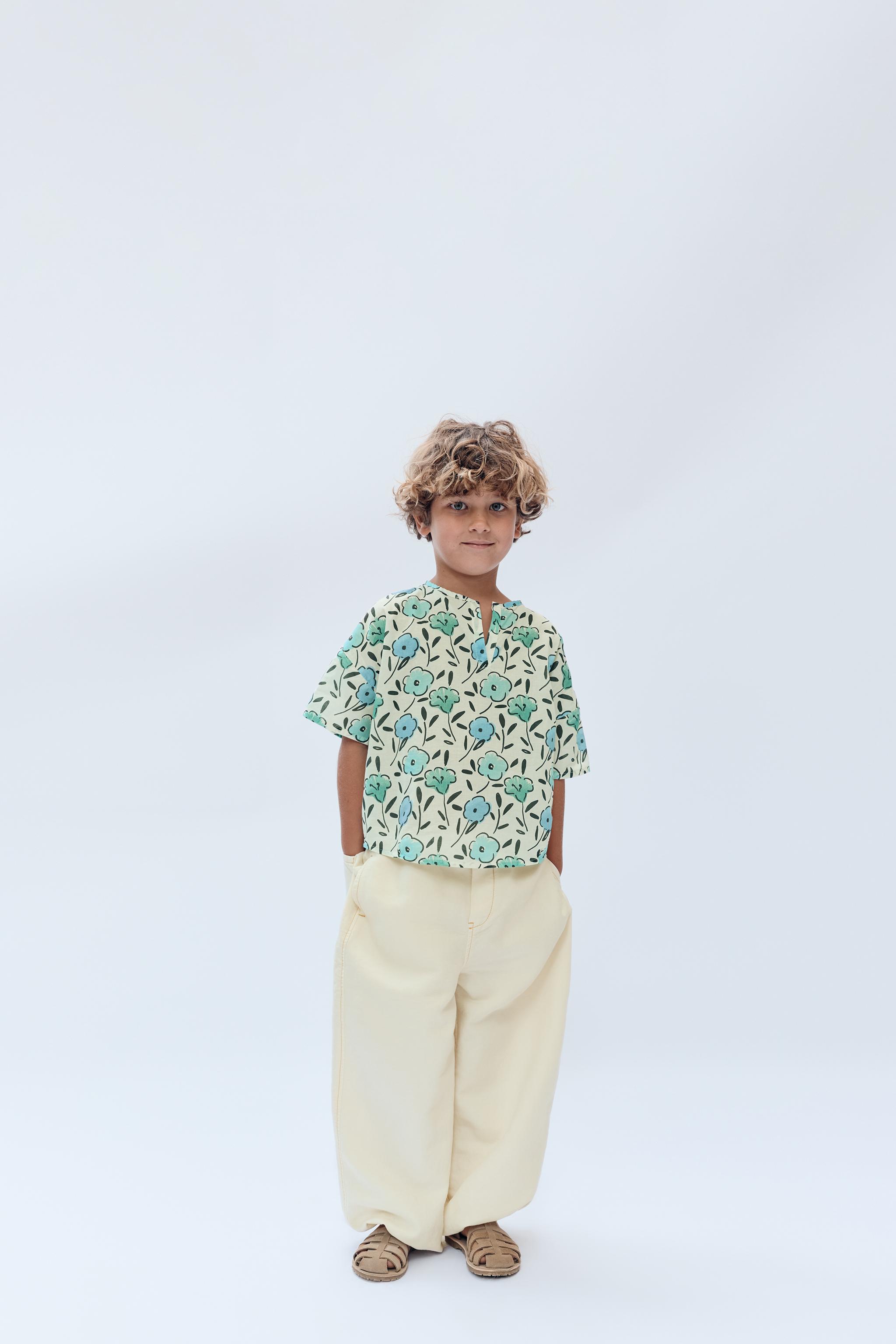 2-14 YEARS / LIMITED EDITION COTTON LINEN BLOOMER PANTS